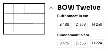 Een Modulaire box t.b.v. 12 personen koop je bij De Kantoorcentrale BV